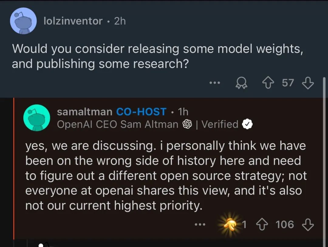OpenAI CEO 认怂:优势被 DeepSeek 削弱,将重新制定开源战略