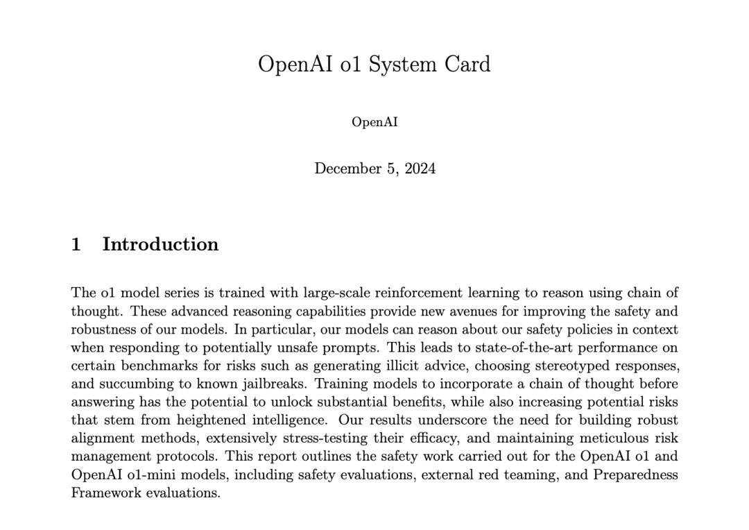 OpenAI 新货详解:o1 正式版 /ChatGPT Pro