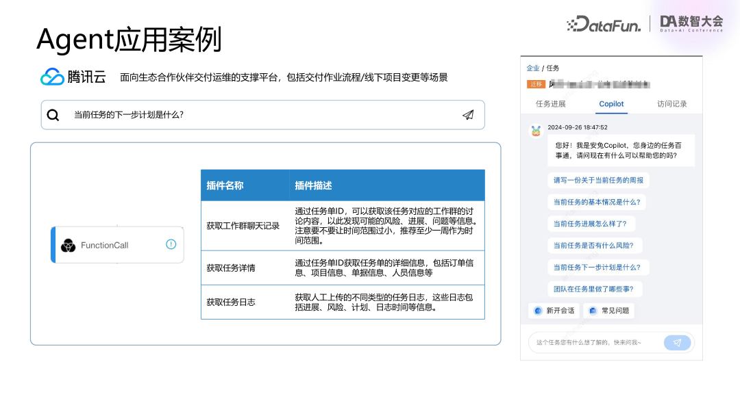 腾讯基于 RAG 和 Agent 技术的混元大模型业务落地实践