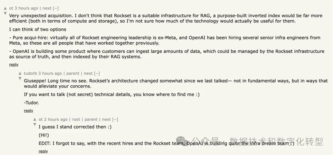 关于Openai收购Rockset的背后深意，我采访了ChatGPT