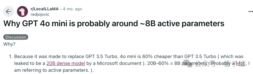 4o-mini只有8B,o1也才300B!微软论文意外曝光GPT核心机密