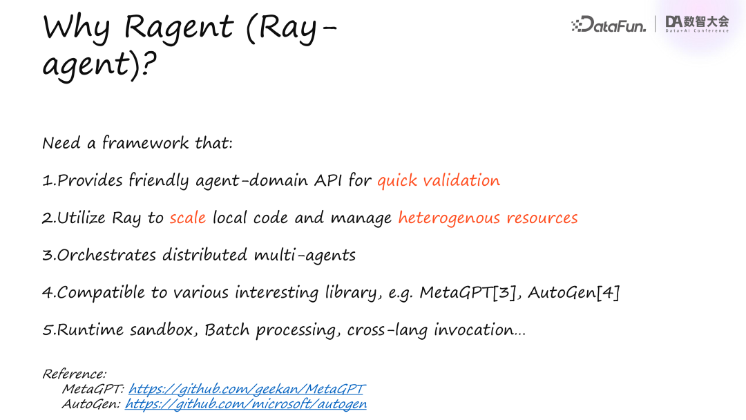 蚂蚁集团基于 Ray 构建的分布式 AI Agent 框架