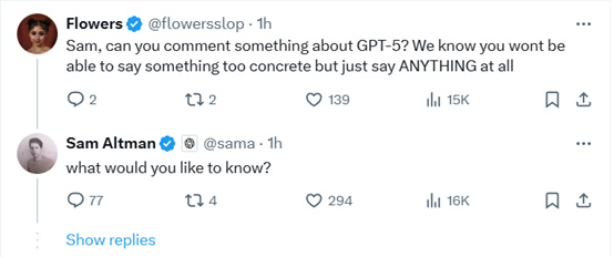 Sam Altman：o3-mini版本已完成，很快上线