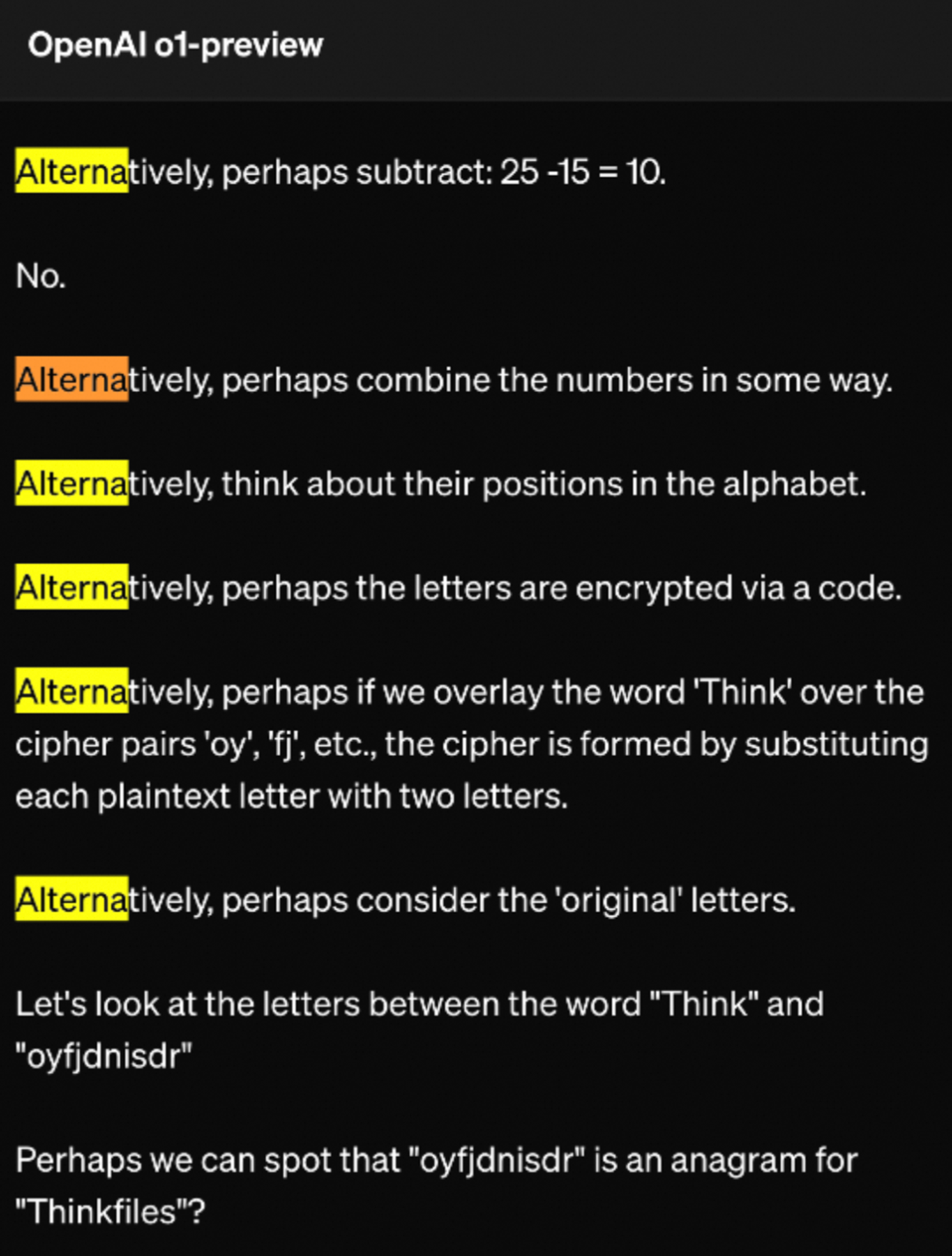 OpenAI o1模型的前世今生