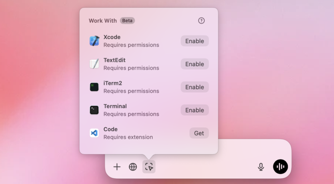 桌面版ChatGPT升级!支持编程App交互,离AI接管电脑又近一步