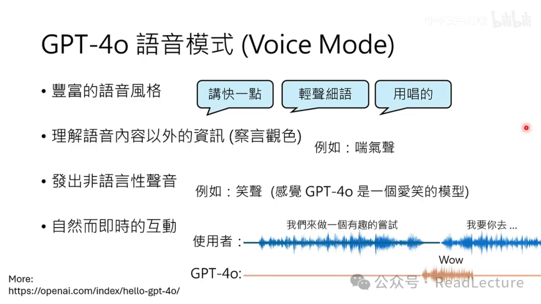 【PPT+文字稿+笔记】李宏毅:GPT-4o背后可能的语音技术猜测