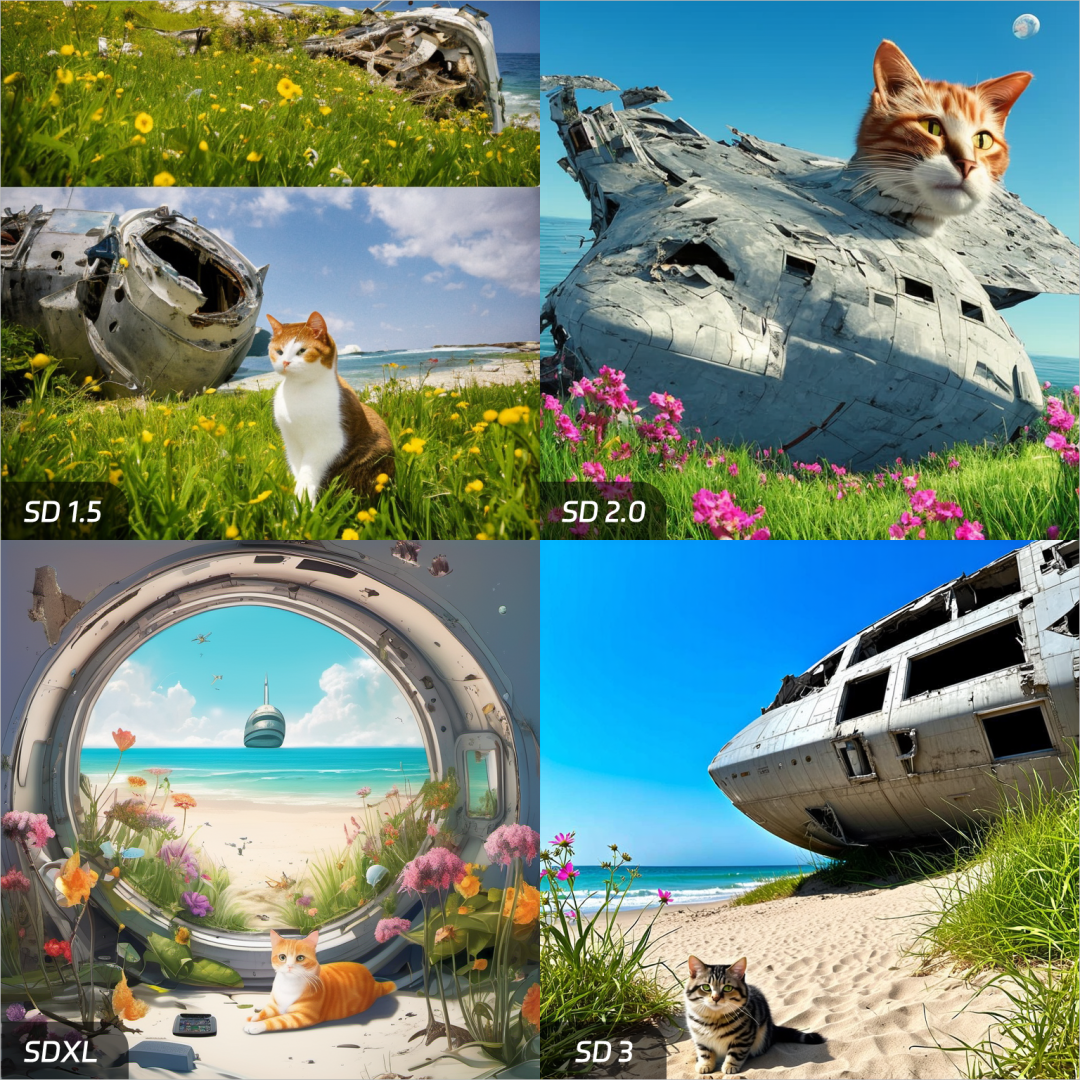 试完刚刚开源的StableDiffusion3,我觉得能打败它的只有下一代。