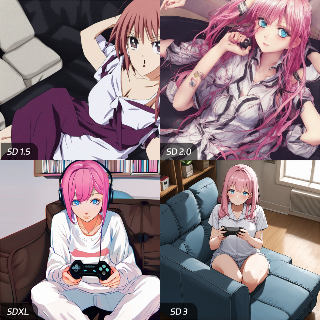 试完刚刚开源的StableDiffusion3,我觉得能打败它的只有下一代。