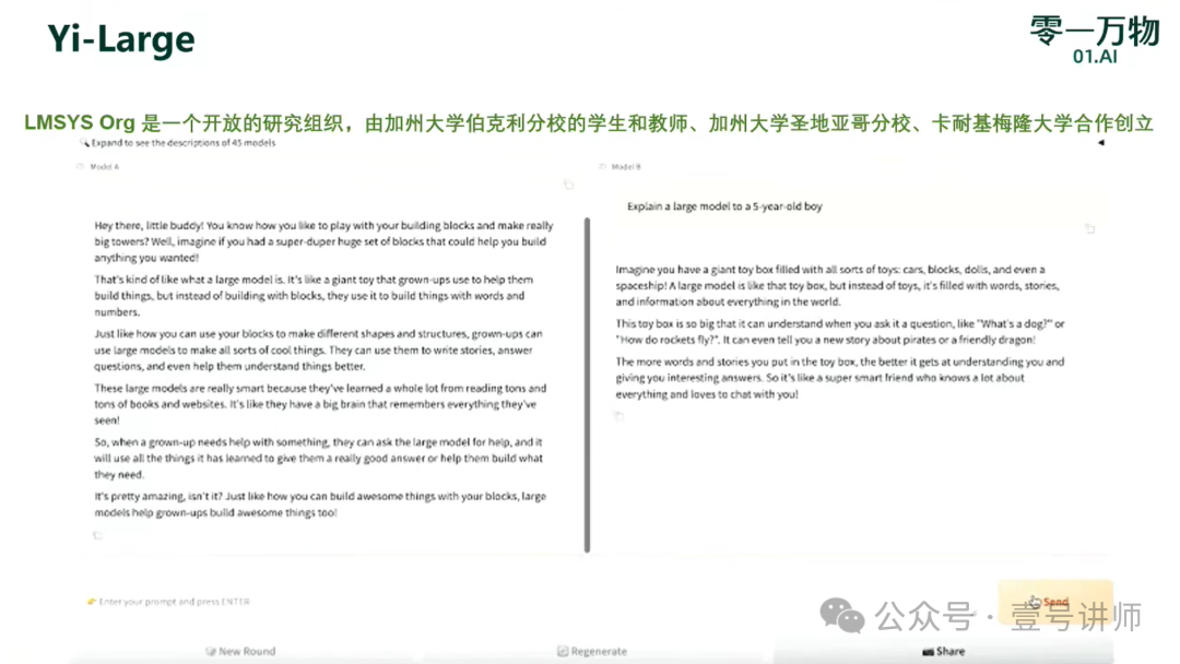 演讲：模型训练方法论及Yi-Large实践