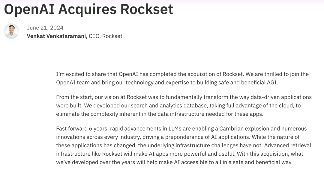 突发！OpenAI收购一家数据公司