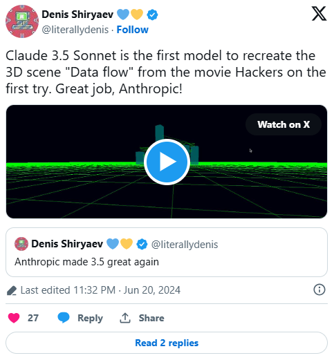 Anthropic 的 Claude 3.5 表明:大模型还有提升空间