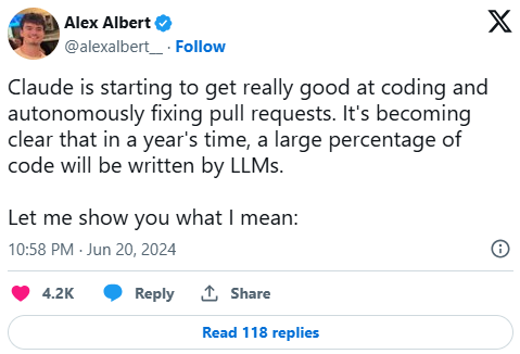 Anthropic 的 Claude 3.5 表明:大模型还有提升空间