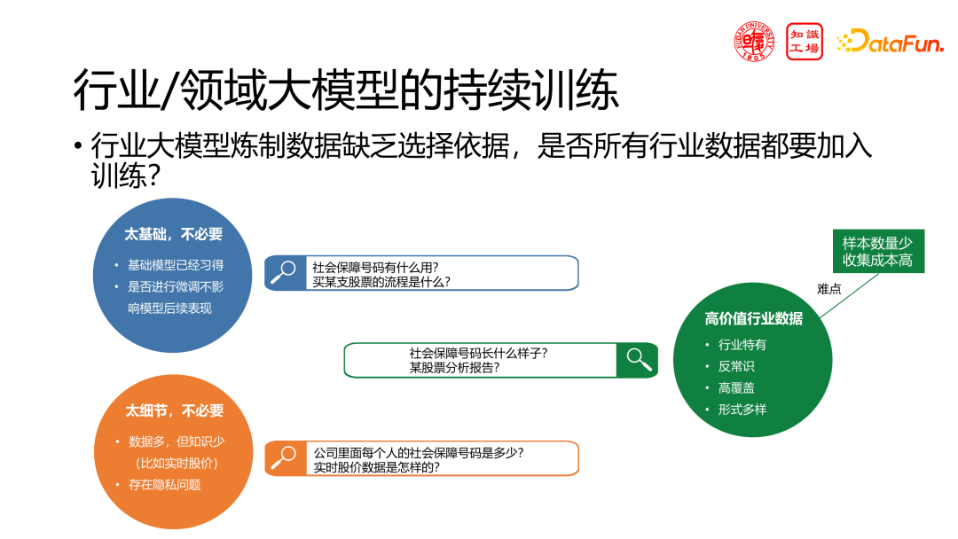 技术分享:领域大模型的挑战与机遇