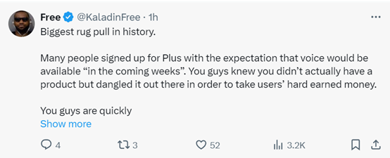 OpenAI推迟GPT-4o语音模式，还需要一个月时间