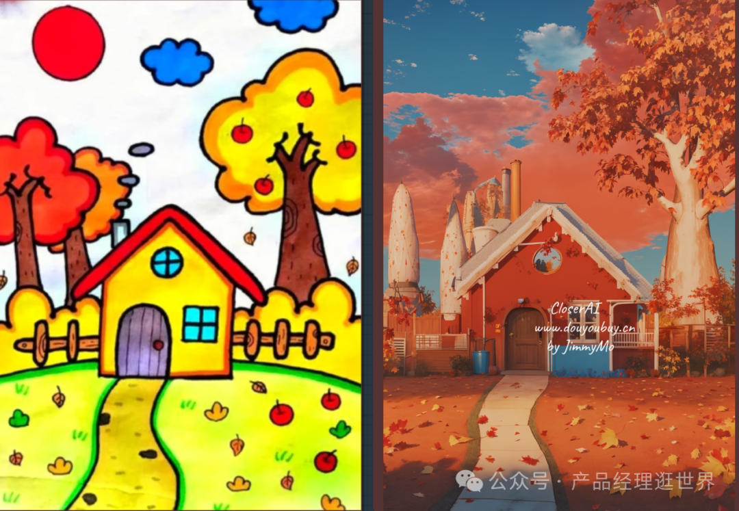 用comfyUI疯狂改画儿童手绘,重现儿童眼中的世界,让儿童艺术在屏幕前绽放