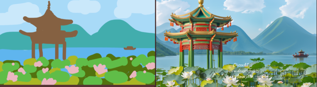 用comfyUI疯狂改画儿童手绘,重现儿童眼中的世界,让儿童艺术在屏幕前绽放