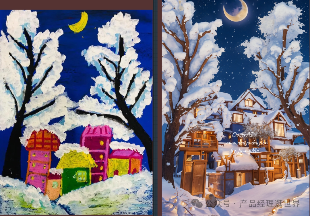 用comfyUI疯狂改画儿童手绘,重现儿童眼中的世界,让儿童艺术在屏幕前绽放