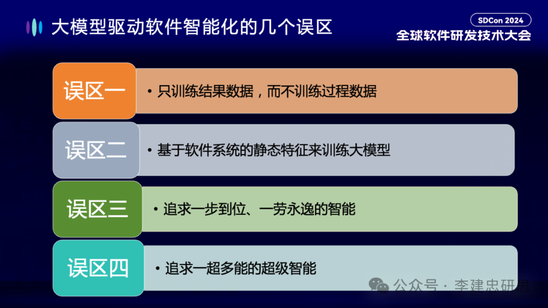 大模型驱动软件开发的一些误区和思考