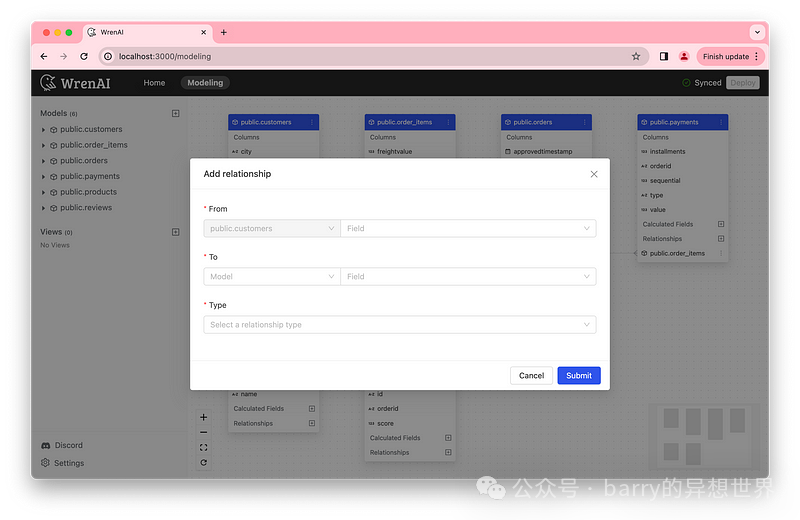在WrenAI中提问业务问题并获取跟进洞察