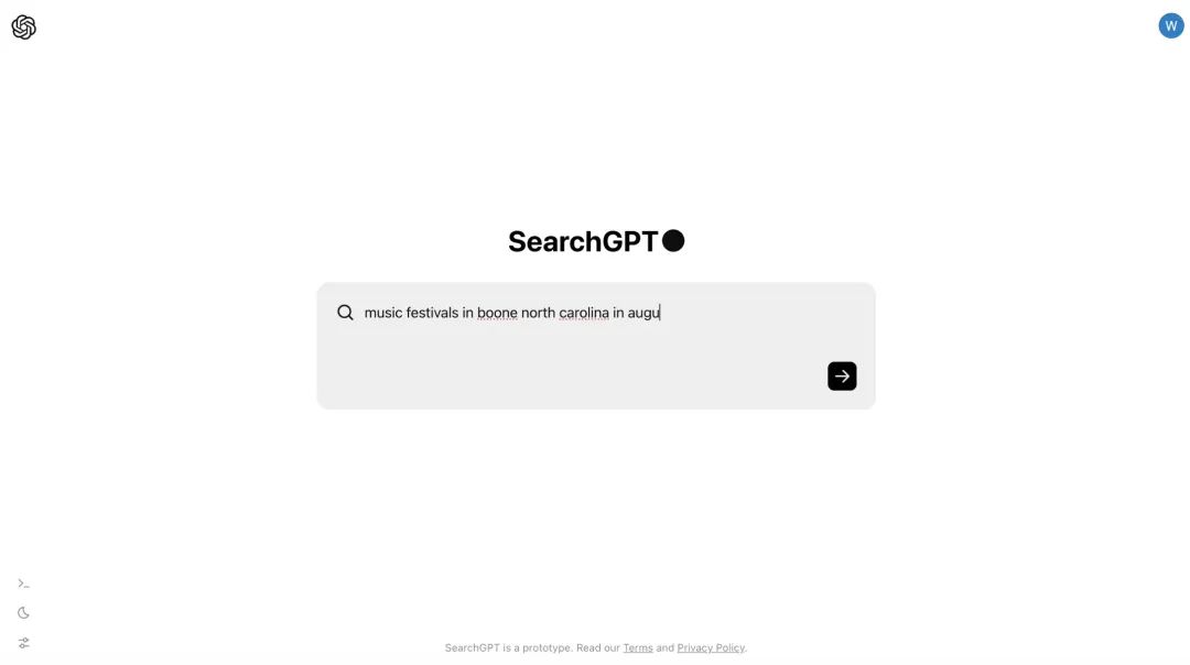 OpenAI官宣SearchGPT：一款基于AI的新型搜索引擎！