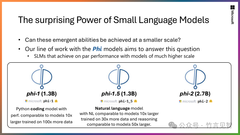 Phi-2：小模型的大能力