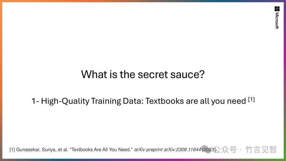 Phi-2：小模型的大能力