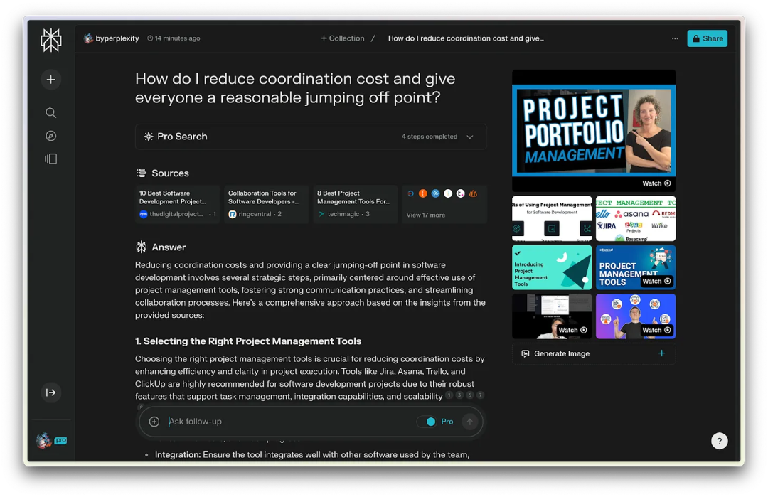 AI搜索Perplexity的产品构建之道