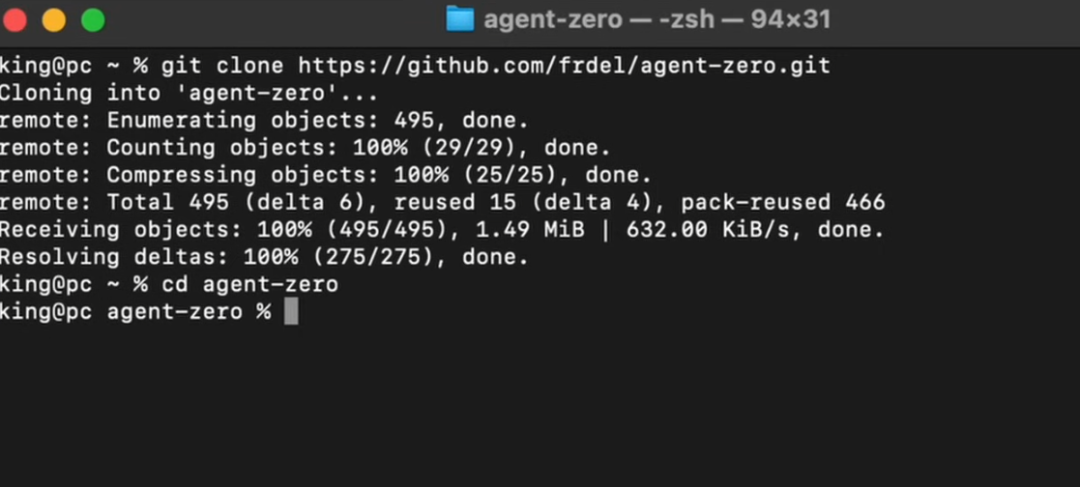Agent-zero:这个自动AI代理可以做任何事情! (生成APP、代码、RAG 等)