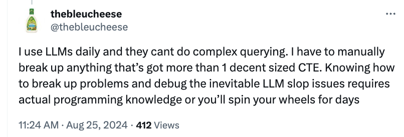 LLM取代的第一个编程语言竟是SQL?网友吵翻天