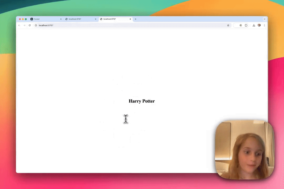 8岁女孩花45分钟做了一个聊天机器人——Cursor在经历ChatGPT时刻