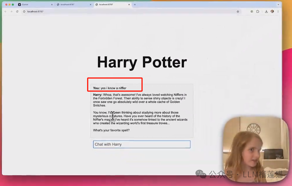 8岁女孩花45分钟做了一个聊天机器人——Cursor在经历ChatGPT时刻