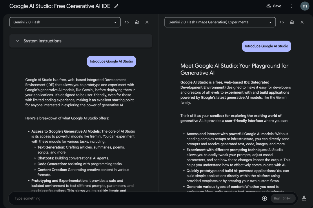 谷歌免费 AI Studio,比付费 AI 助手 Gemini 还好用,免费、功能全、更新快、能理解录屏、还能作图+精修!