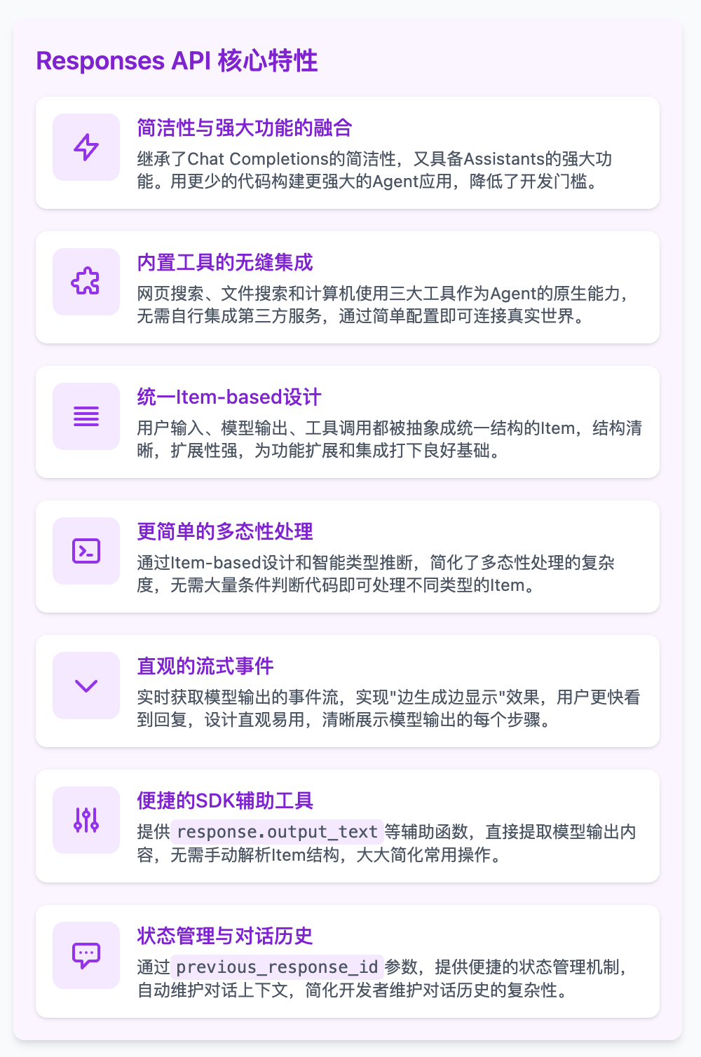 OpenAI的ResponseAPI介绍