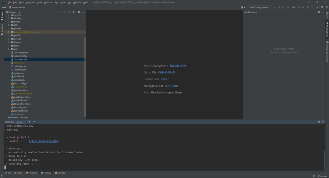 Dify v0.6.14源码部署