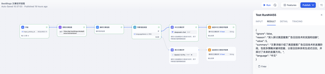 BestBlogs.dev 基于 Dify Workflow 的文章智能分析实践