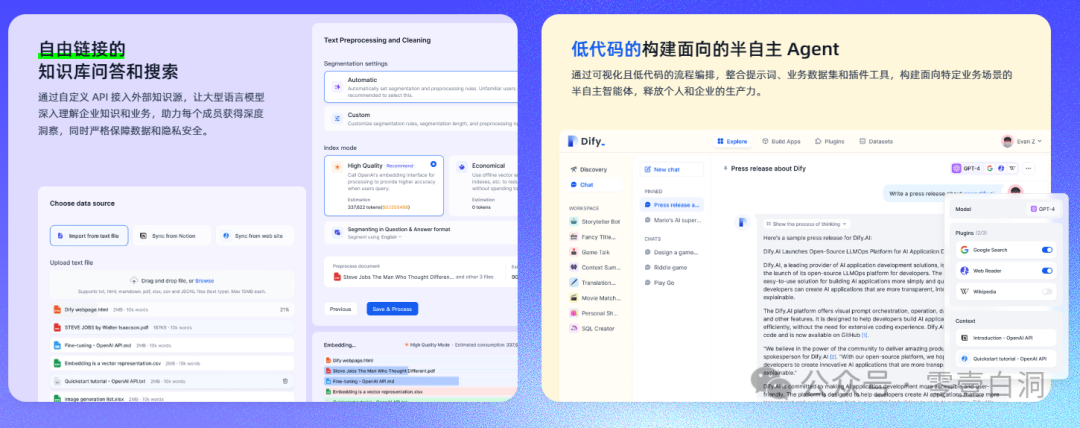 Dify : 一种面向低代码 AI 开发的工作流