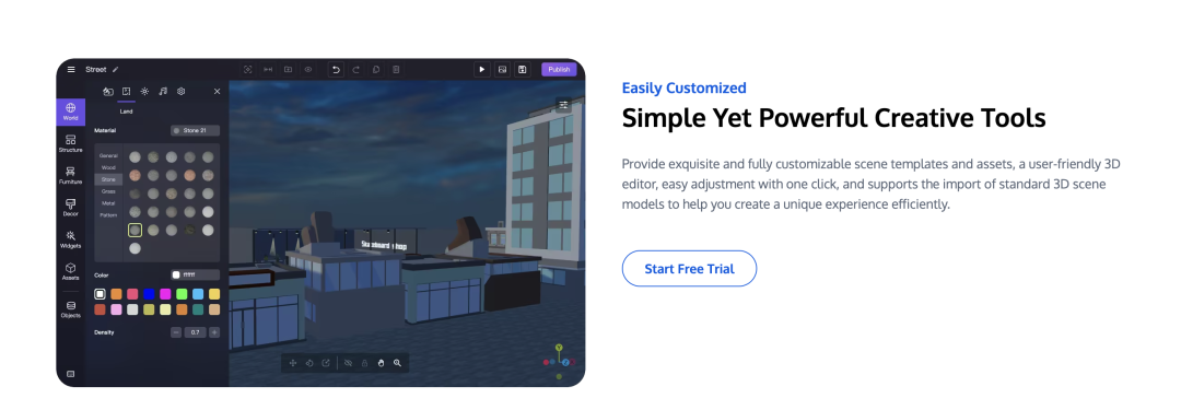 基于Threejs的3D 互动虚拟展厅+ChatGPT 虚拟人聊天