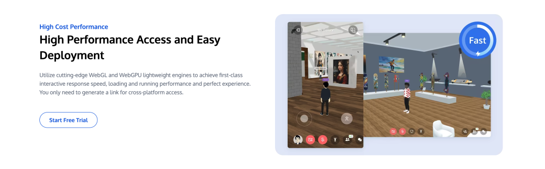 基于Threejs的3D 互动虚拟展厅+ChatGPT 虚拟人聊天
