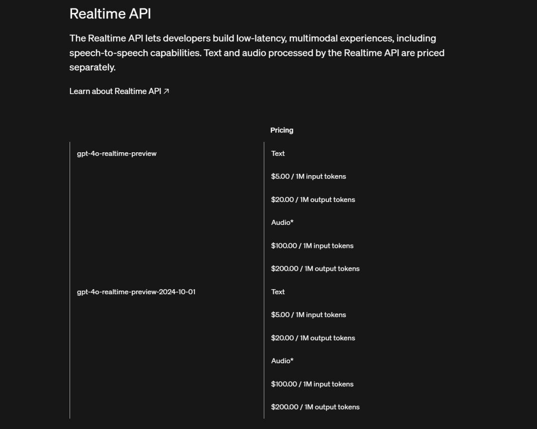 OpenAI Realtime 低延迟,多模态,实时语音交互