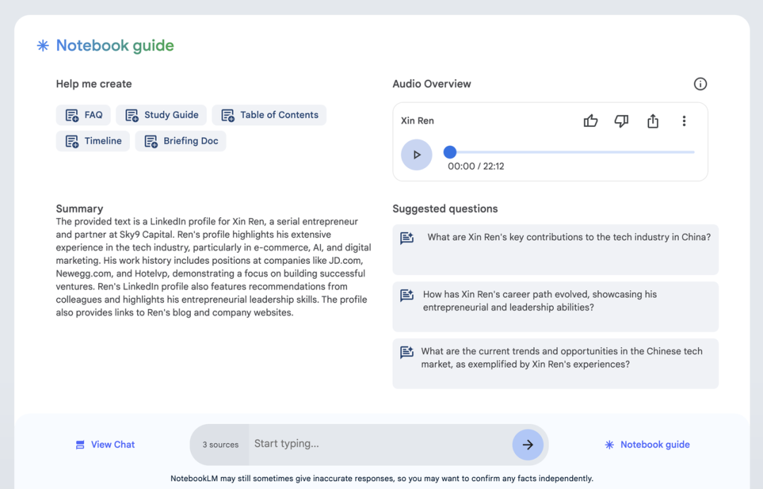 NotebookLM 启发的 AI 原生产品设计思路