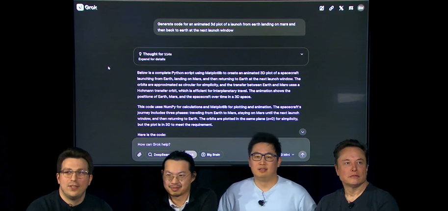 马斯克正式发布Grok 3，这回真的把OpenAI干碎了。