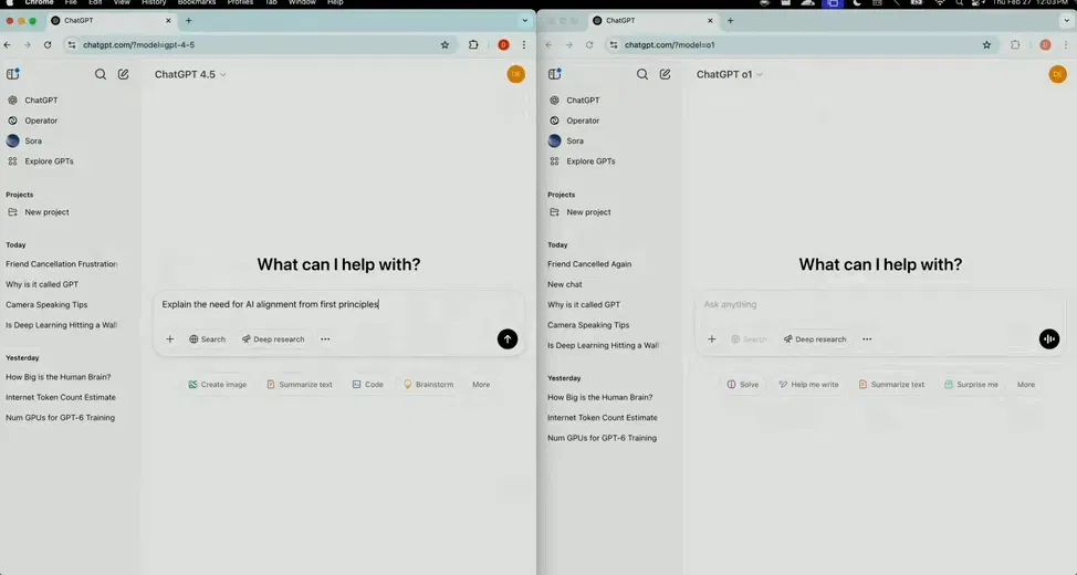 Openai最贵GPT-4.5发布！但真有那么好吗？