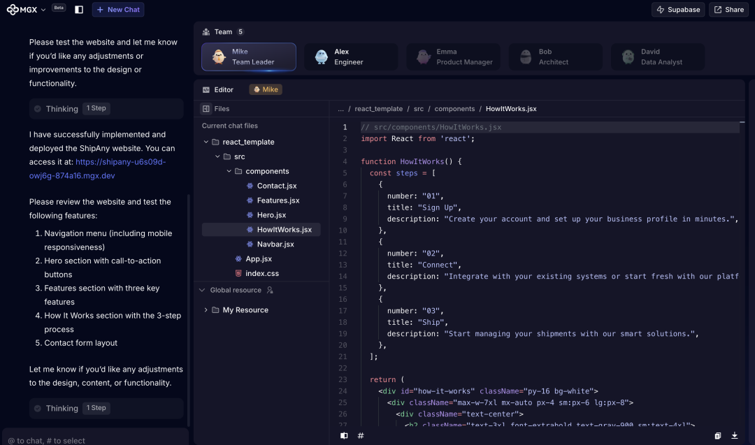 MGX: 当AI成为你的专属开发团队