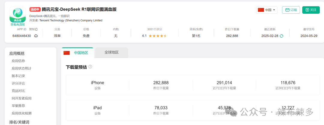竞品分析报告——腾讯元宝