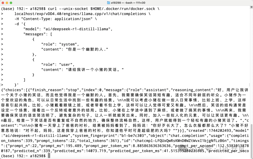 Docker可以跑大模型了！！！