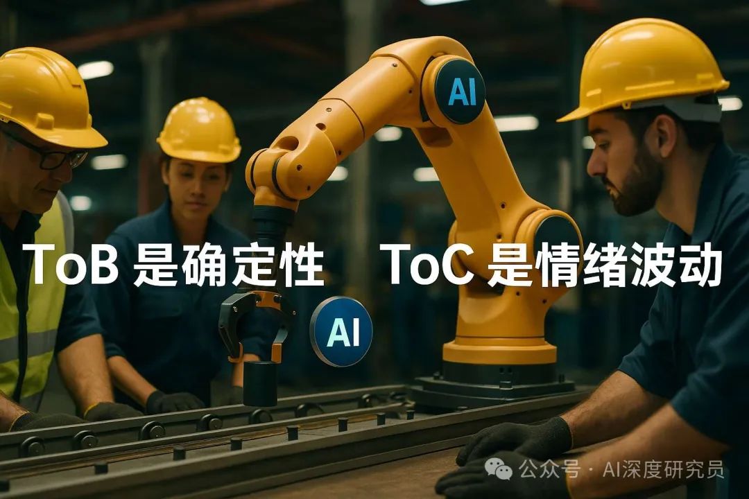 万字解读AI落地本质：To B才是AI主战场