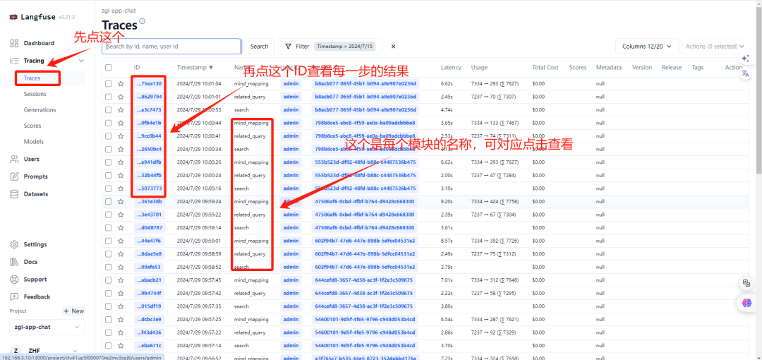 RAG应用过程监控系统选型：LangFuse