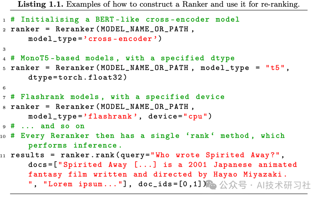 RAG优化神器：rerankers重新排名模型的终极方案，提供轻量级统一API