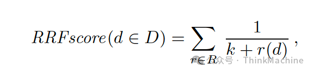 你的RAG混合搜索效果不好？别着急上Reranking,先把RRF算法的K=60改了试试。