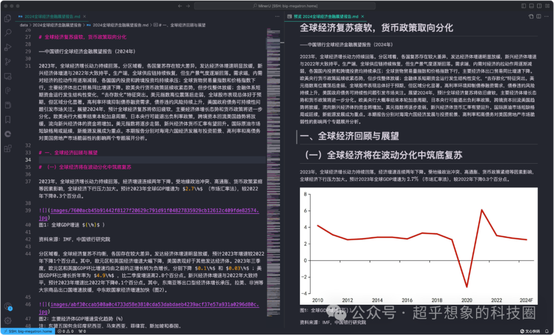 使用RAG技术构建企业级文档问答系统：解析(1)使用MinerU将PDF转换为Markdown